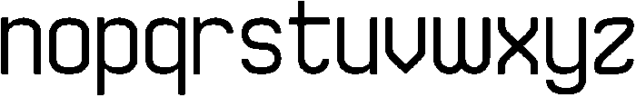 QueSera SERA-Light otf (300) Font LOWERCASE