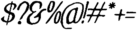 Quedami Italic otf (400) Font OTHER CHARS