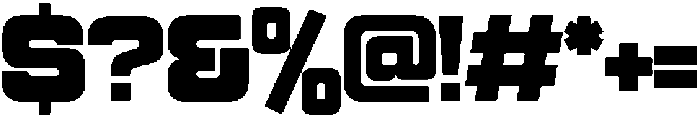 Quedora Black otf (900) Font OTHER CHARS