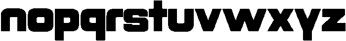 Quedora Black otf (900) Font LOWERCASE