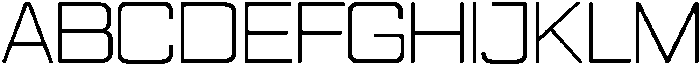 Quedora Extralight otf (200) Font UPPERCASE