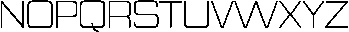 Quedora Extralight otf (200) Font UPPERCASE