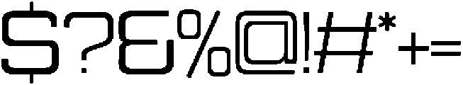 Quedora Light otf (300) Font OTHER CHARS