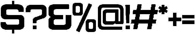Quedora Semibold otf (600) Font OTHER CHARS