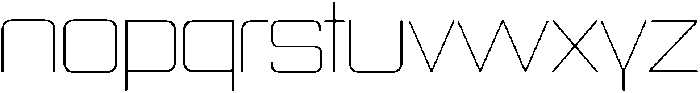 Quedora Thin ttf (100) Font LOWERCASE