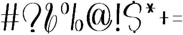 Queen Regular otf (400) Font OTHER CHARS