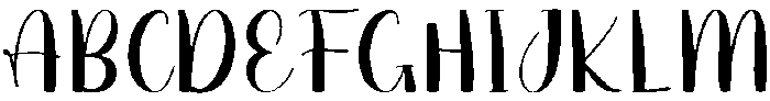 Queen Regular otf (400) Font UPPERCASE