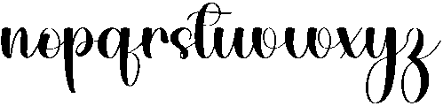 Queen Regular otf (400) Font LOWERCASE