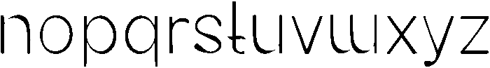 Queen Regular otf (400) Font LOWERCASE