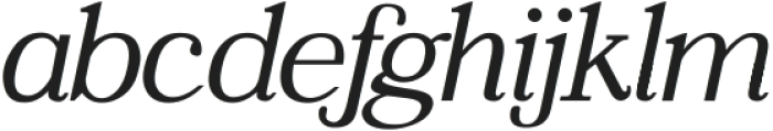 Queen Sansson Italic otf (400) Font LOWERCASE