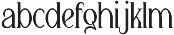 Queen Serif Black otf (900) Font LOWERCASE