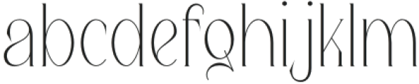 Queen Serif Light otf (300) Font LOWERCASE