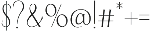 Queen Serif Regular otf (400) Font OTHER CHARS