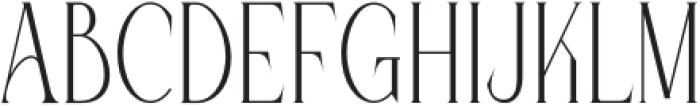 Queen Serif Regular otf (400) Font UPPERCASE