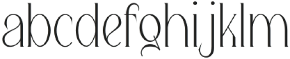 Queen Serif Regular otf (400) Font LOWERCASE
