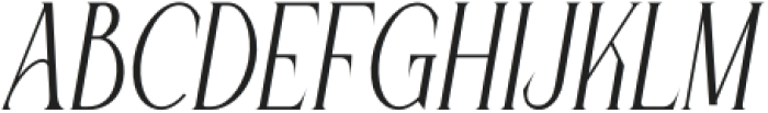 Queen Serif Semibold Italic otf (600) Font UPPERCASE