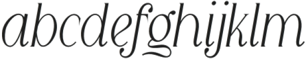 Queen Serif Semibold Italic otf (600) Font LOWERCASE