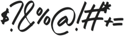 Queen Sophia otf (400) Font OTHER CHARS