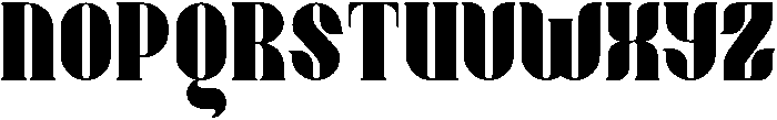 Queen otf (400) Font LOWERCASE