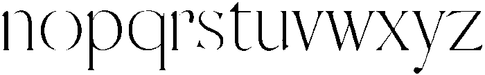Queen regular otf (400) Font LOWERCASE