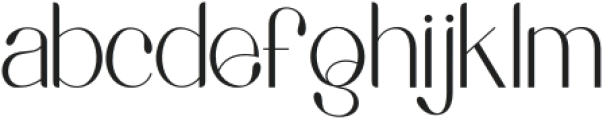 Queencalico otf (400) Font LOWERCASE