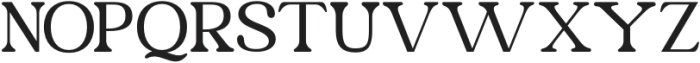 Queenia Regular otf (400) Font UPPERCASE