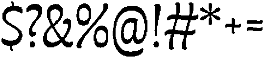 Queenie ExtraLight otf (200) Font OTHER CHARS