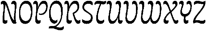 Queenie ExtraLight otf (200) Font UPPERCASE