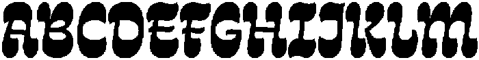 Queenie Heavy otf (800) Font UPPERCASE