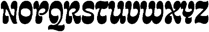 Queenie Heavy otf (800) Font UPPERCASE