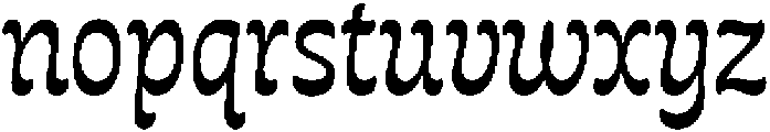 Queenie Light otf (300) Font LOWERCASE