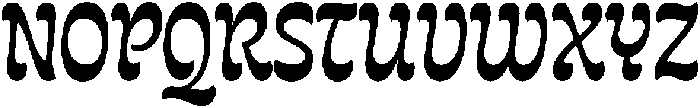Queenie Medium otf (500) Font UPPERCASE