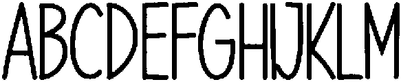 Queenie Regular otf (400) Font UPPERCASE