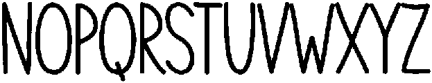 Queenie Regular otf (400) Font LOWERCASE