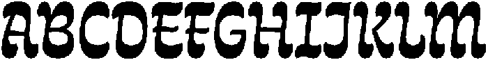 Queenie Semibold otf (600) Font UPPERCASE