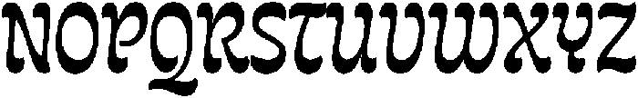 Queenie Variable Regular ttf (400) Font UPPERCASE