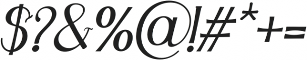 Queenlery-Italic otf (400) Font OTHER CHARS