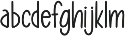 Queenty otf (400) Font LOWERCASE