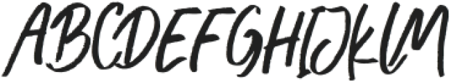 QueetaBrush-Regular otf (400) Font UPPERCASE