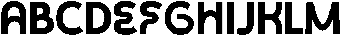 Quefian Regular otf (400) Font UPPERCASE
