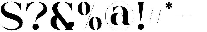 Quella Regular otf (400) Font OTHER CHARS