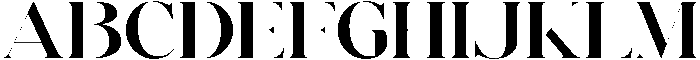 Quella Regular otf (400) Font UPPERCASE