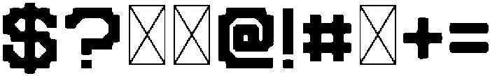 Quemado NQ Regular otf (400) Font OTHER CHARS