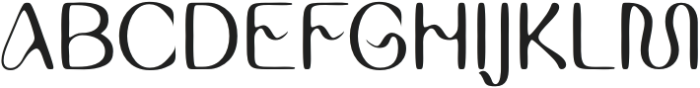 Quency Drawn otf (400) Font UPPERCASE