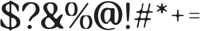 QuencyBlur-Regular otf (400) Font OTHER CHARS