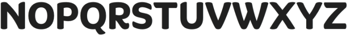 Quenda Bold otf (700) Font UPPERCASE