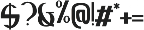 Quenione Unico Regular otf (400) Font OTHER CHARS