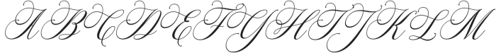 Quens Letter Italic Italic otf (400) Font UPPERCASE