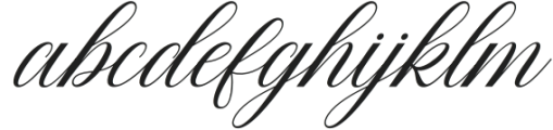 Quens Letter Italic Italic otf (400) Font LOWERCASE