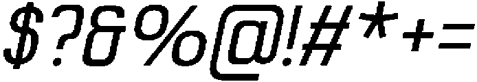 Quentra Italic otf (400) Font OTHER CHARS
